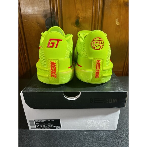 Nike Zoom GT Cut 1 EYBL Grinch Neon Green Sz 10 Men (IH3991-700) Basketball PE main image 4